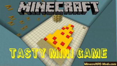 Tasty Mini Game Minecraft PE Map