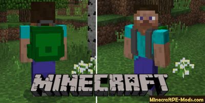 Vanilla Backpacks Minecraft PE 1.11.4.2 Mod For iOS, Android