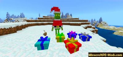 Grinch Stole Christmas Minecraft PE Mod 1.9.0 For iOS, Android