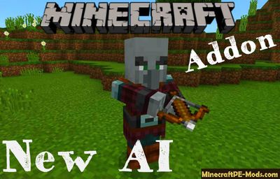 New Mobs AI Minecraft PE Addon For iOS, Android 1.9.0.2+
