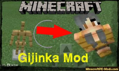 Gijinka New Wife Minecraft PE Mod/Addon 1.10.0.4, 1.9.0.15