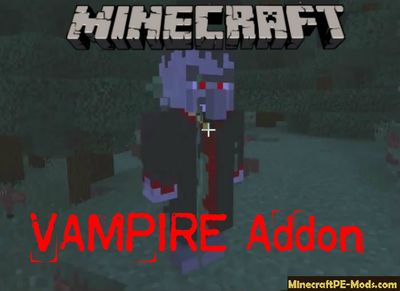 Vampire Minecraft PE Mod/Addon 1.8 For iOS/Android