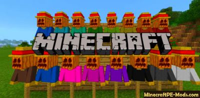 Decorative Scarecrows Minecraft PE Addon