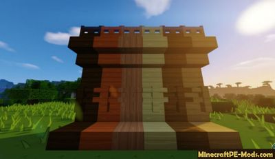 SapixCraft HD Minecraft PE Texture Pack For iOS/Android 1.12, 1.11
