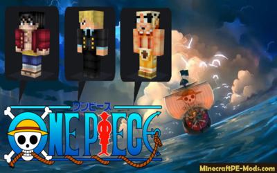 One Piece Evolve Minecraft PE Addon/Mod 1.12.0.11, 1.12.0