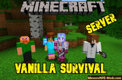 MP Vanilla Survival - Server Minecraft PE