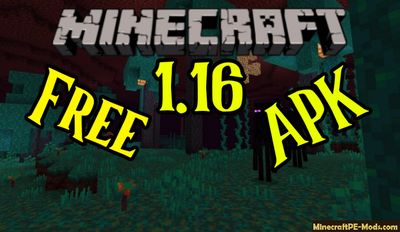 Download Minecraft PE 1.16.0.2 (MCPE) APK free Version