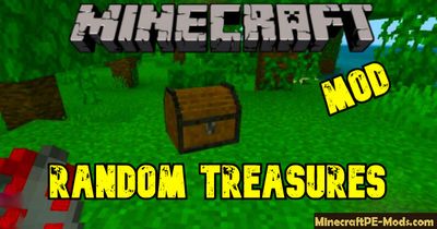 Random Treasures Minecraft PE Mod 1.13.0, 1.12.1 - iOS, Android
