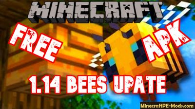 Download Minecraft PE 1.14.0.1 (MCPE) APK free Bees Update