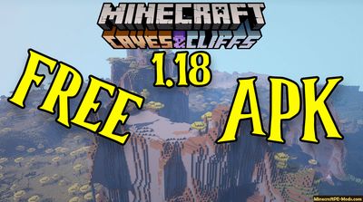 Download Minecraft PE v1.18.0, 1.18.10 APK free Version