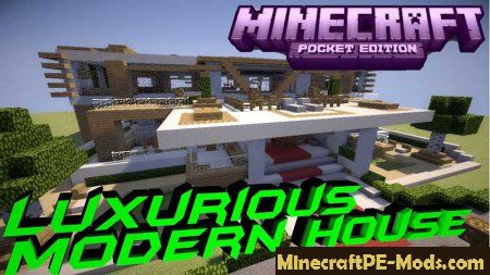  Modern  House Map  For Minecraft  PE  1 8 0 10 1 7 0 13 1 6 