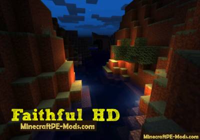 Faithful HD 32x32 Texture Pack For Minecraft PE 1.5.0, 1.4.0, 1.2.13