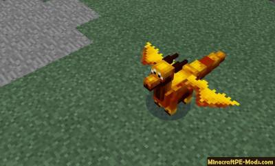 Dragon Mount Minecraft PE Mod 1.1.4, 1.1.3, 1.1.2, 1.0.9, 1.0.0