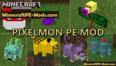 Pixelmon Mod For Minecraft PE