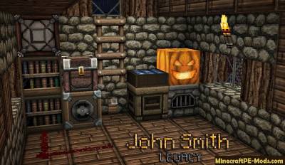John Smith Legacy Texture Pack For Minecraft PE 1.2.9, 1.2.8