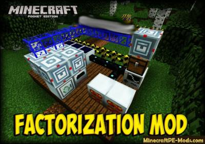 Factorization / IndustrialCraft MCPE Mod 1.4.2, 1.2.16, 1.2.13