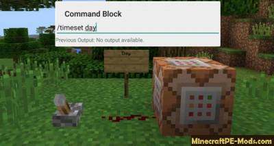 Command Blocks Mod For Minecraft PE 1.2.0, 1.1.4, 1.1.3, 1.0.3