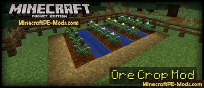 Ore Crop Mod For Minecraft PE