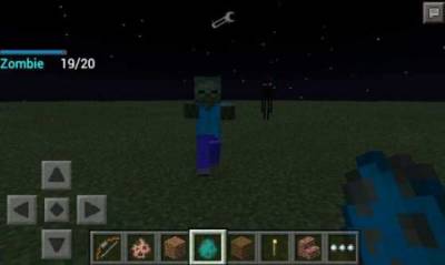 Health & Damage Indicator Minecraft PE Mod 1.1.1, 1.1.0, 1.0.9