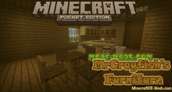 Mrcrayfish S Furniture Mod For Minecraft Pe Android 1 9 1 8 1 7 Download
