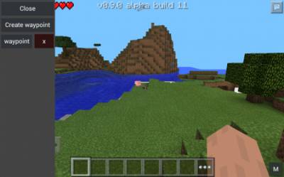 Waypoints Minecraft PE Mod For Android 1.1.0, 1.0.9, 1.0.8, 1.0.7