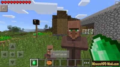 Villager Trading Mod For Minecraft PE Android 0.11.1 Download