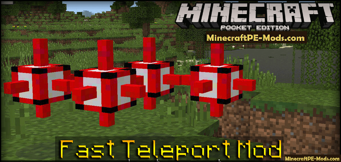 Fast Teleport Addon Mod For Bl Mcpe Ios Android 1 12 0 1 11 1 Download