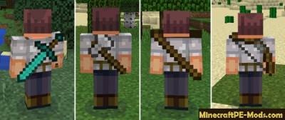 BackTools Mod For Minecraft PE 1.1.0, 1.0.6, 1.0.5, 1.0.4, 1.0.0