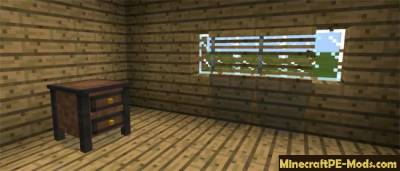 Pocket Furniture Mod For Minecraft PE 1.2.0, 1.1.5, 1.1.4, 1.1.3