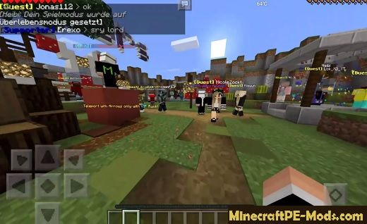 Ip Miniboxpe Hunger Games Server For Minecraft Pe 1 18 0 1 17 41