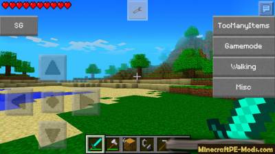 SuperGamer Mod For Minecraft PE