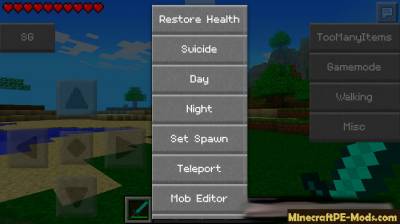 SuperGamer Mod For Minecraft PE