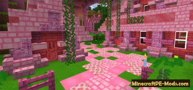Kawaii World 32x32 Texture / Resource Pack For Minecraft PE Download