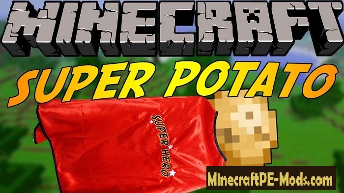 Super Potato Uses 2000 Mod For Minecraft Pe Ios Android Download