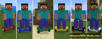 Overboards Minecraft PE Mod 1.1.0.1, 1.0.5, 1.0.4, 1.0.0