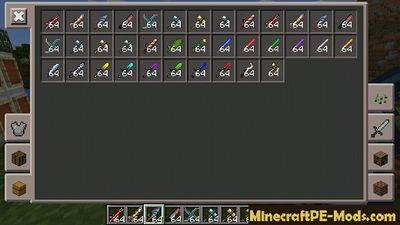 Super Swords Minecraft PE Mod 1.2.3, 1.2.2, 1.2.1, 1.2.0