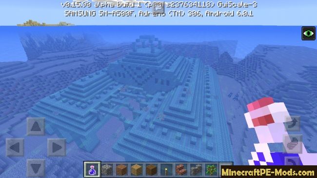 Village and Underwater Temple Seed For Minecraft PE 1.11 