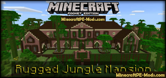 mcpe mansion map