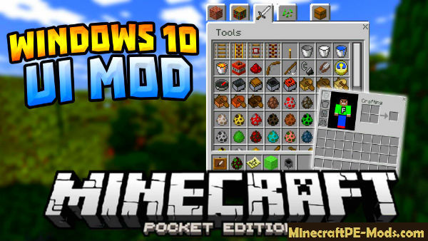 Pc Gui Mod For Mcpe 1 17 0 1 16 221 Ios Android Windows 10 Download