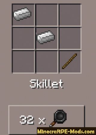 New More Food Minecraft PE Mod 1.0.6, 1.0.4, 1.0.3, 1.0.2, 1.0.0