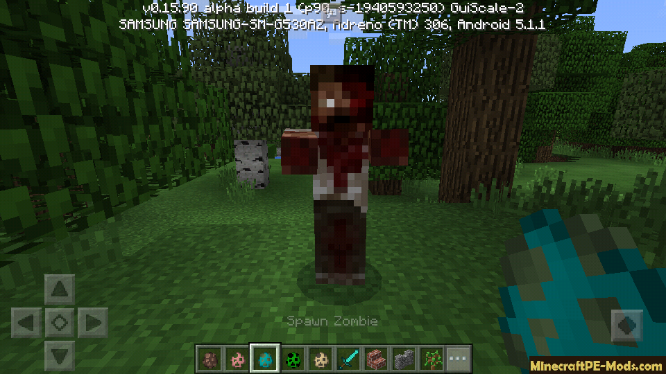 The Crafting Dead Add-on For Minecraft PE 1.11, 1.10.0, 1 