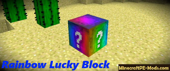 Realistic Lucky Block Addon (1.20, 1.19) - MCPE/Bedrock Mod