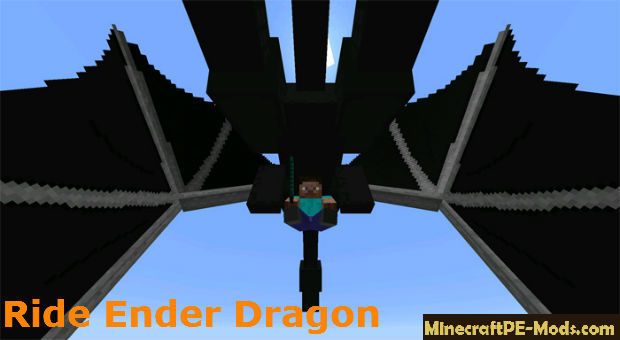 Ride Ender Dragon Addon For Minecraft Pe 0 17 0 1 0 0 0 18 0 Download