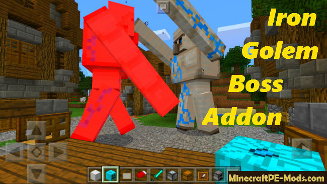 Iron Golem Boss Addon For Minecraft Pe 1 16 2 1 16 210 Download