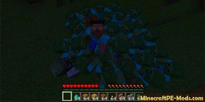 Invincible Mod For Minecraft PE 1.2.0, 1.1.5, 1.1.4, 1.0.0