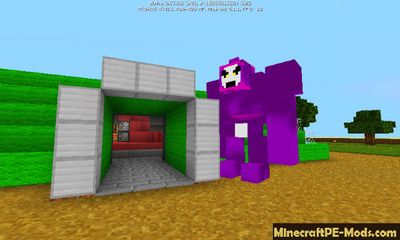 Slendytubbies Horror Addon For Minecraft PE 1.11, 1.10.0 