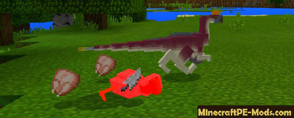 Dino Mod For Minecraft Pe