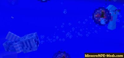 New Underwater Mobs Mod For Minecraft PE 1.2.0, 1.1.5, 1.1.4