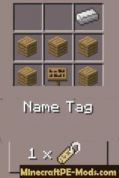 Name Tags For Minecraft PE Android 0.14.2, 0.14.1 Download