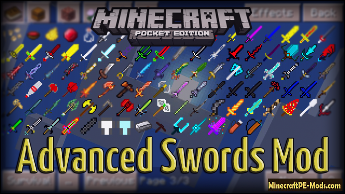 Advanced Swords Mod For Minecraft Pe Download